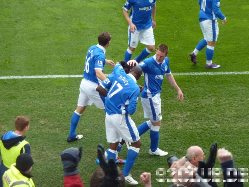 Wigan Athletic - Newcastle United, DW Stadium, Premier League, 28.04.2012 - 