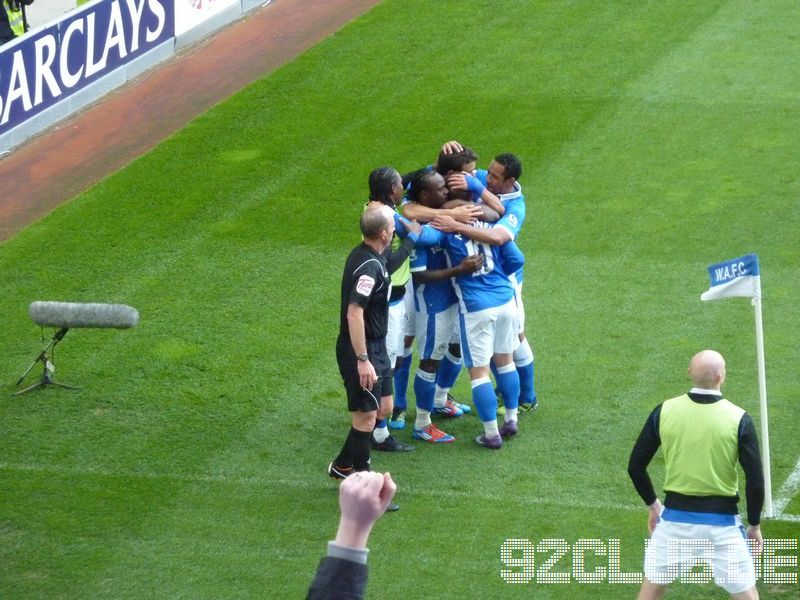 Wigan Athletic - Newcastle United, DW Stadium, Premier League, 28.04.2012 - 