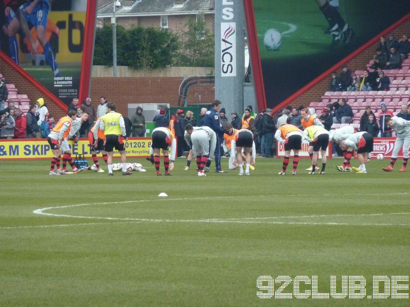 AFC Bournemouth - Scunthorpe United, Goldsands Stadium, League One, 01.04.2013 - 