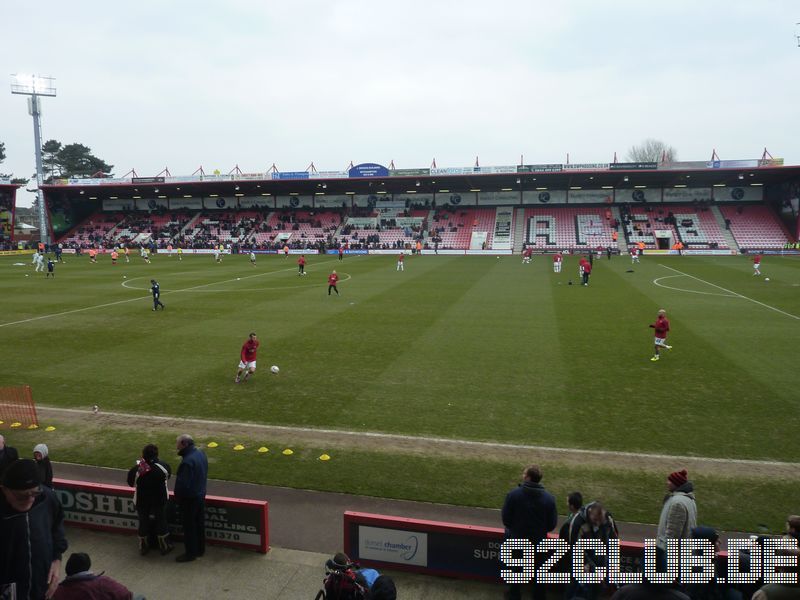 AFC Bournemouth - Scunthorpe United, Goldsands Stadium, League One, 01.04.2013 - 