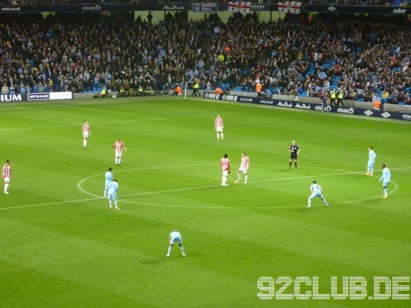 Manchester City - Stoke City, Eastlands, Premier League, 21.12.2011 - 