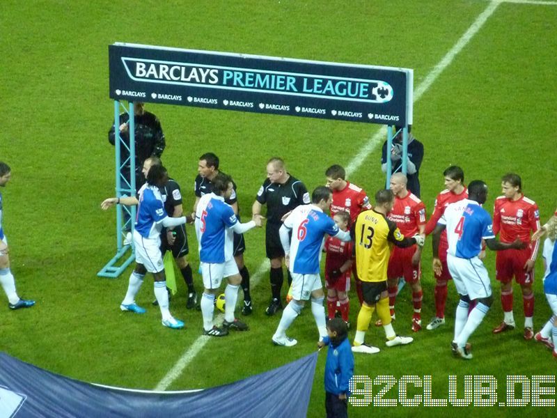 Blackburn Rovers - Liverpool FC, Ewood Park, Premier League, 05.01.2011 - 