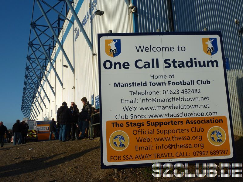 Field Mill - Mansfield Town, 