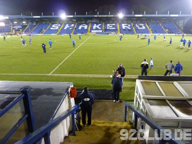 Bury FC - Shrewsbury Town, Gigg Lane, League One, 21.12.2012 - 