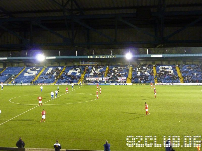 Bury FC - Shrewsbury Town, Gigg Lane, League One, 21.12.2012 - 