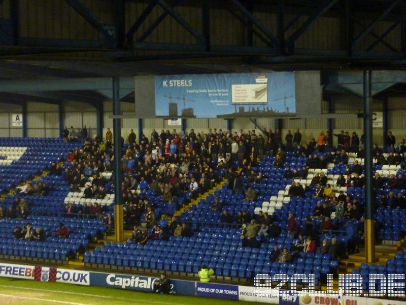 Bury FC - Shrewsbury Town, Gigg Lane, League One, 21.12.2012 - 