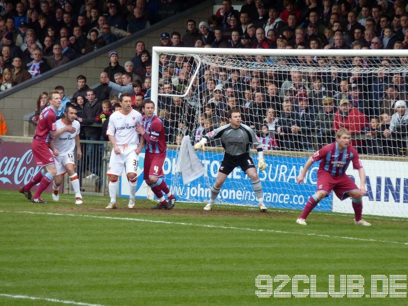 Scunthorpe United - Blackpool FC, Glanford Park, Championship, 02.04.2010 - 