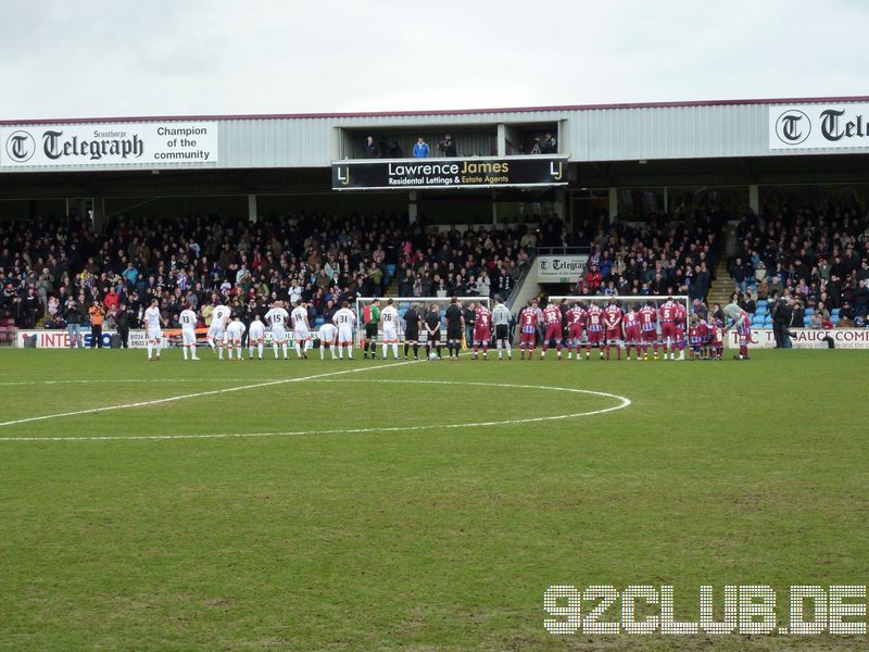 Scunthorpe United - Blackpool FC, Glanford Park, Championship, 02.04.2010 - 