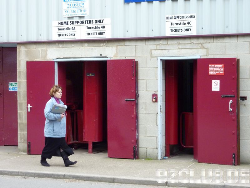 Scunthorpe United - Blackpool FC, Glanford Park, Championship, 02.04.2010 - 