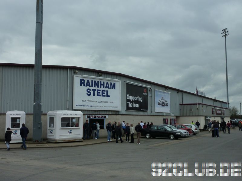 Scunthorpe United - Blackpool FC, Glanford Park, Championship, 02.04.2010 - 