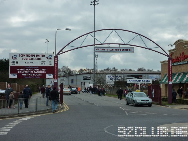 Scunthorpe United - Blackpool FC, Glanford Park, Championship, 02.04.2010 - 