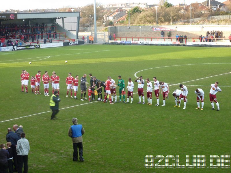 Morecambe FC - Northampton Town, Globe Arena, League Two, 07.01.2012 - 