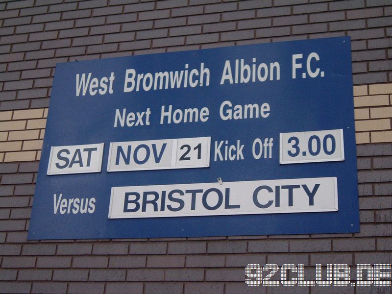 Hawthorns - West Brom Albion, 