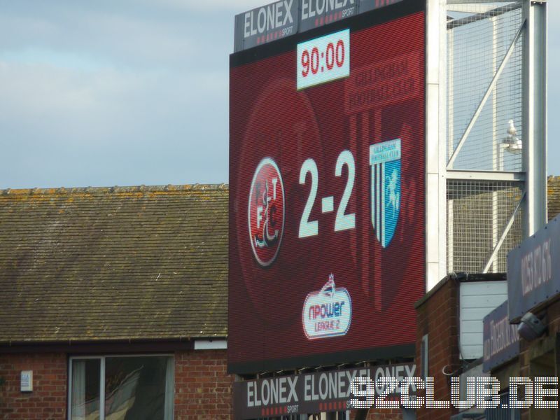 Fleetwood Town - Gillingham FC, Highbury, League Two, 30.03.2013 - 