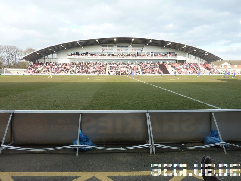 Fleetwood Town - Gillingham FC, Highbury, League Two, 30.03.2013 - 