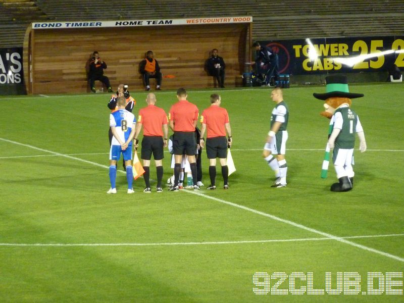 Plymouth Argyle - Bristol Rovers, Home Park, League Two, 18.09.2012 - 