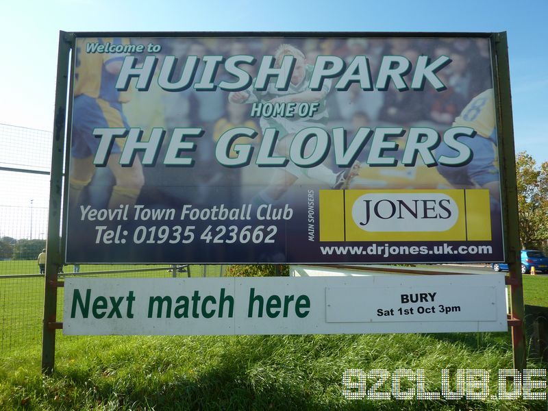 Yeovil Town - Bury FC, Huish Park, League One, 01.10.2011 - 