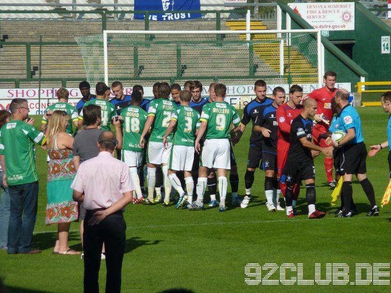 Yeovil Town - Bury FC, Huish Park, League One, 01.10.2011 - 