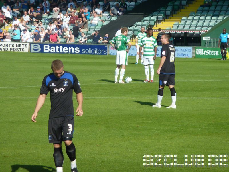 Yeovil Town - Bury FC, Huish Park, League One, 01.10.2011 - 