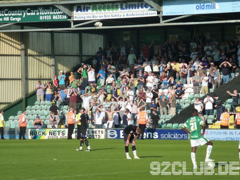 Yeovil Town - Bury FC, Huish Park, League One, 01.10.2011 - 