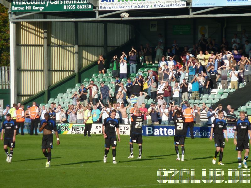 Yeovil Town - Bury FC, Huish Park, League One, 01.10.2011 - 