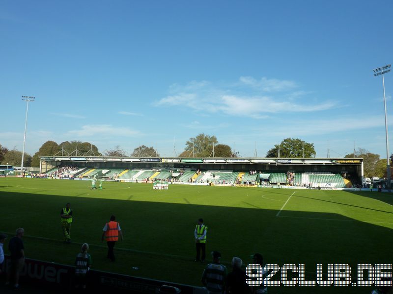 Yeovil Town - Bury FC, Huish Park, League One, 01.10.2011 - 