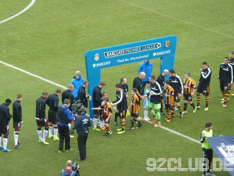 Hull City - Liverpool FC, KC Stadium, Premier League, 01.12.2013 - 