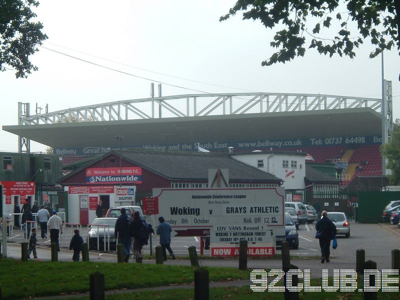 Kingfield Stadium - Woking FC, 