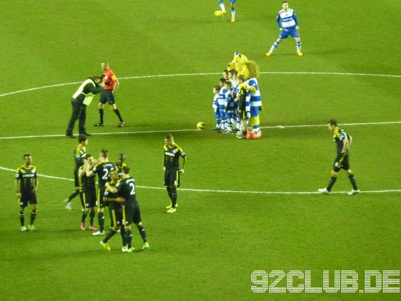 Reading FC - Chelsea FC, Madejski Stadium, Premier League, 30.01.2013 - 