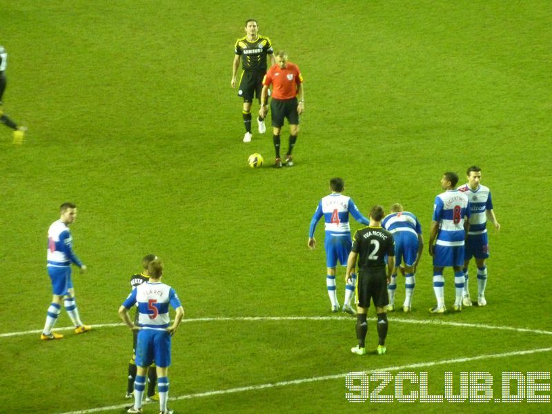 Reading FC - Chelsea FC, Madejski Stadium, Premier League, 30.01.2013 - 