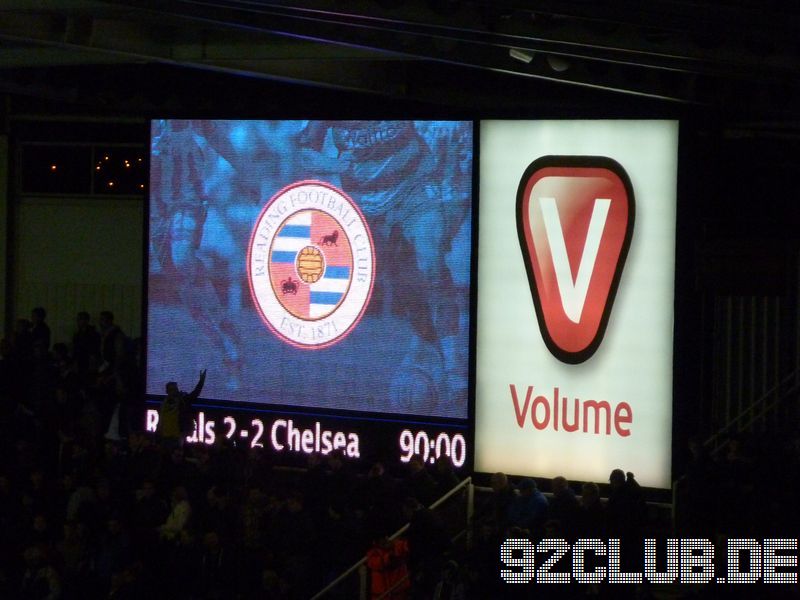 Reading FC - Chelsea FC, Madejski Stadium, Premier League, 30.01.2013 - 