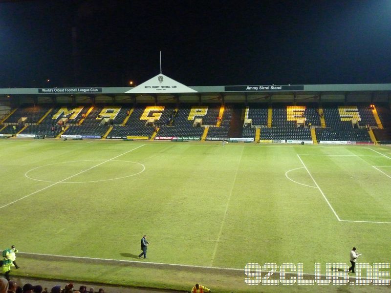 Notts County - Hartlepool United, Meadow Lane, League One, 03.01.2011 - 