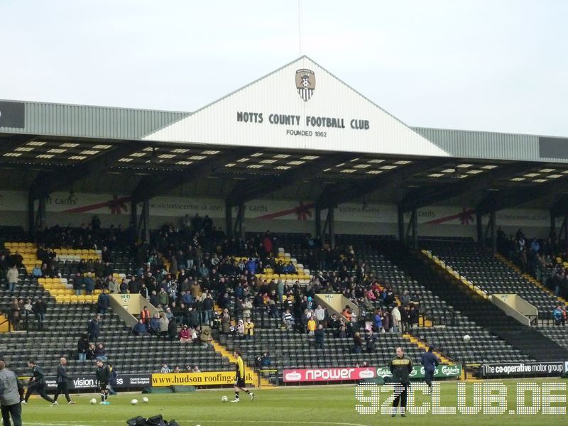 Notts County - Hartlepool United, Meadow Lane, League One, 03.01.2011 - 