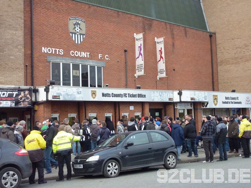 Notts County - Hartlepool United, Meadow Lane, League One, 03.01.2011 - 