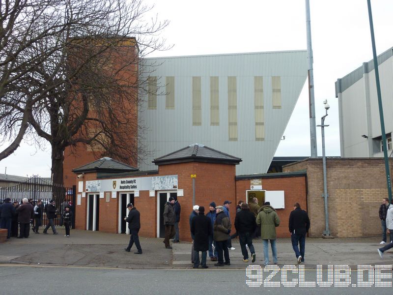 Notts County - Hartlepool United, Meadow Lane, League One, 03.01.2011 - 