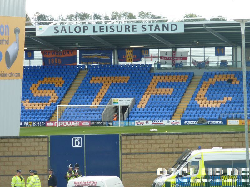 Shrewsbury Town - Walsall FC, Greenhous Meadow, League One, 14.10.2012 - 