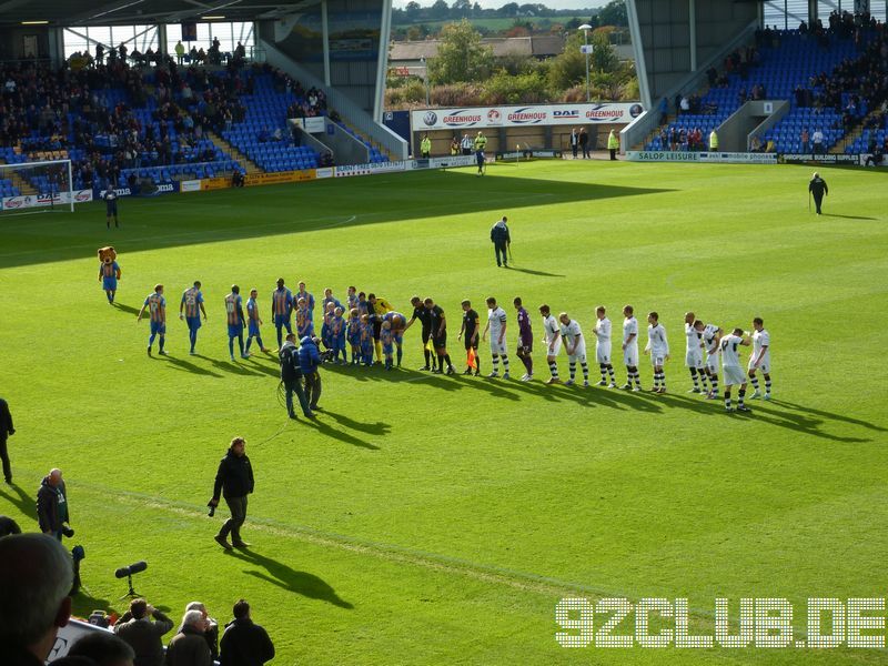 Greenhous Meadow - Shrewsbury Town, 