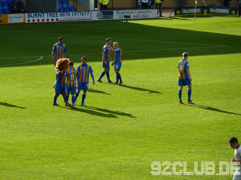 Shrewsbury Town - Walsall FC, Greenhous Meadow, League One, 14.10.2012 - 