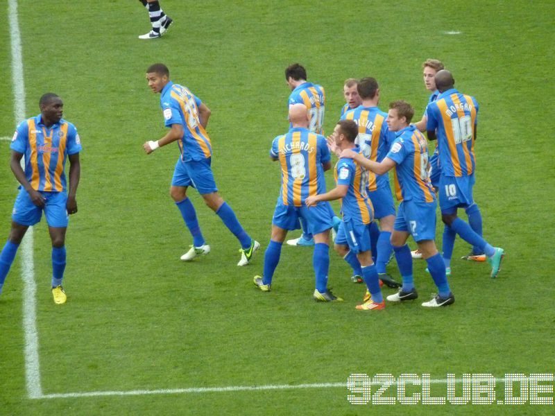 Shrewsbury Town - Walsall FC, Greenhous Meadow, League One, 14.10.2012 - 