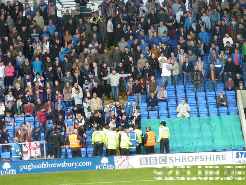 Shrewsbury Town - Walsall FC, Greenhous Meadow, League One, 14.10.2012 - 