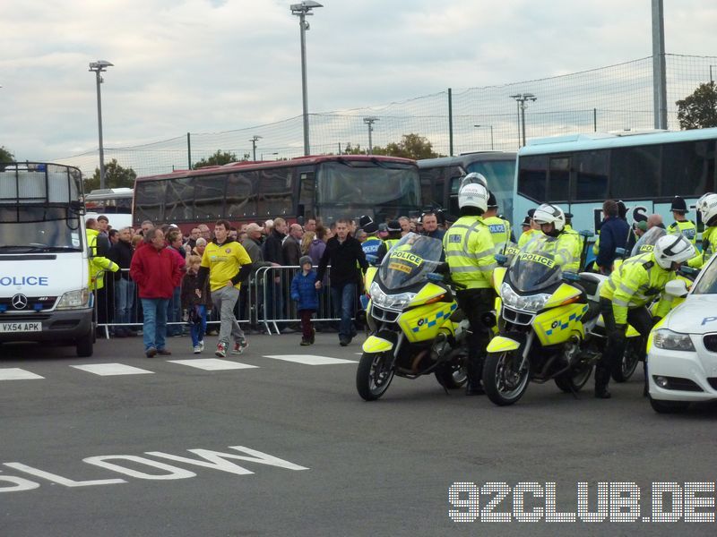 Shrewsbury Town - Walsall FC, Greenhous Meadow, League One, 14.10.2012 - 