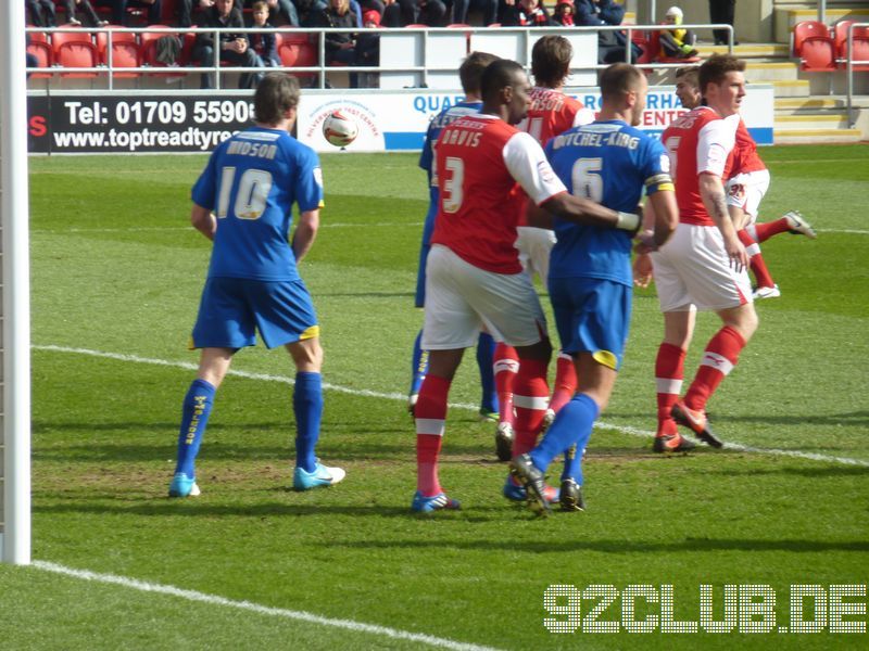 Rotherham United - AFC Wimbledon, New York Stadium, League Two, 29.03.2013 - 