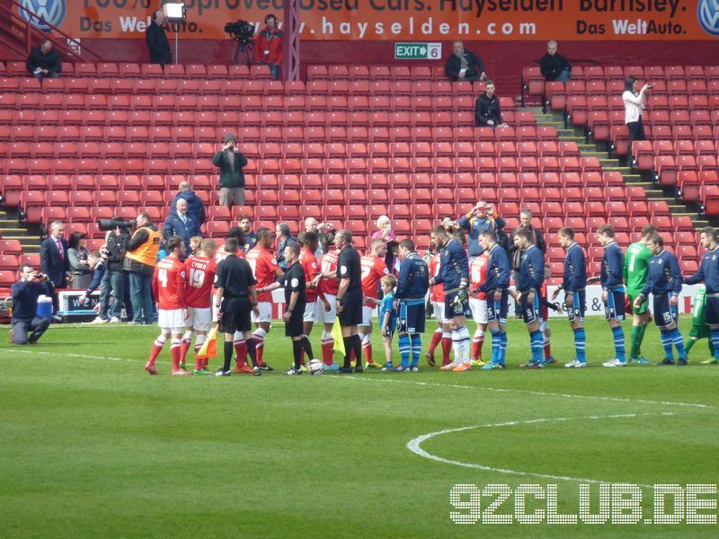 Barnsley FC - Leeds United, Oakwell, Championship, 19.04.2014 - 