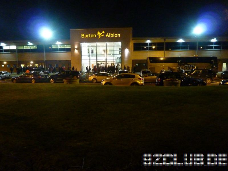 Burton Albion - Accrington Stanley, Pirelli Stadium, League Two, 06.01.2012 - 