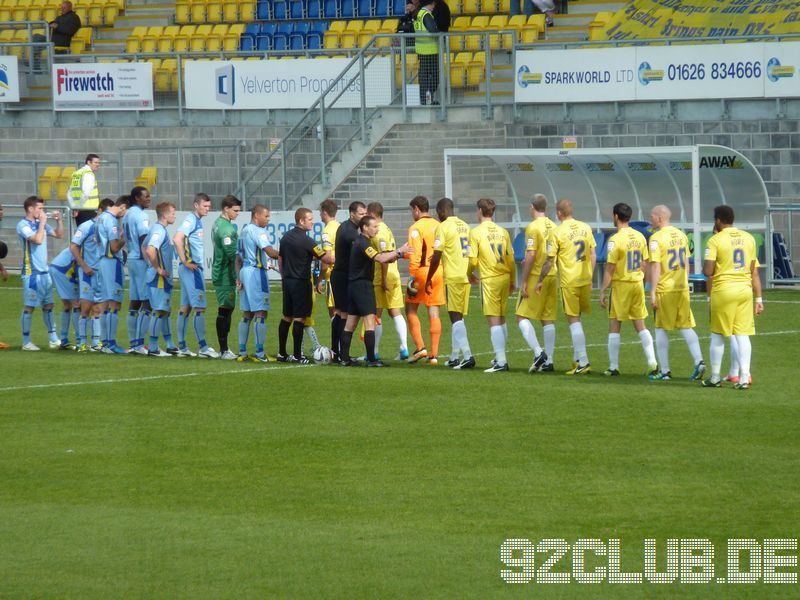 Torquay United - Burton Albion, Plainmoor, League Two, 22.09.2012 - 