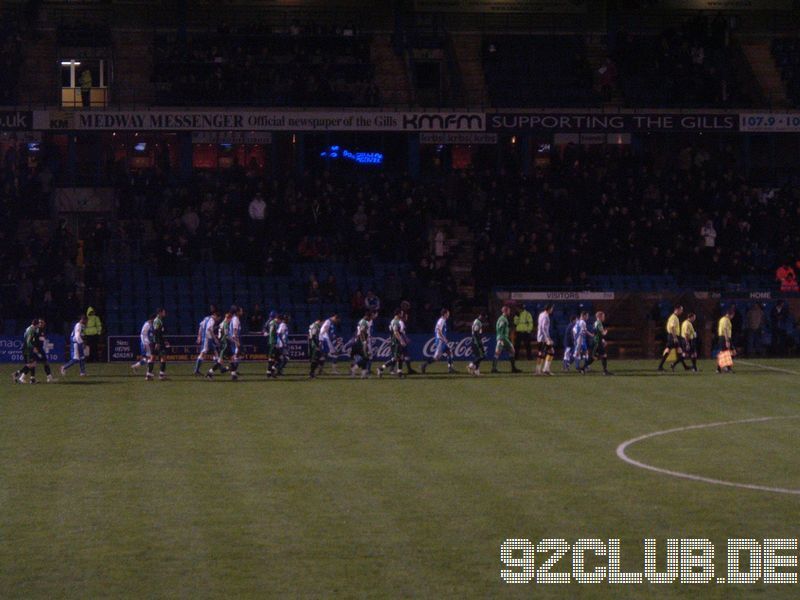 Gillingham FC - Yeovil Town, Priestfield Stadium, League One, 24.11.2009 - 