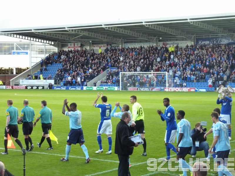 Chesterfield FC - Dagenham & Redbridge, Proact Stadium, League Two, 13.10.2012 - 