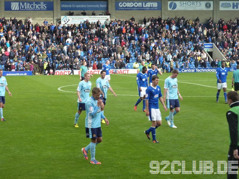 Chesterfield FC - Dagenham & Redbridge, Proact Stadium, League Two, 13.10.2012 - 