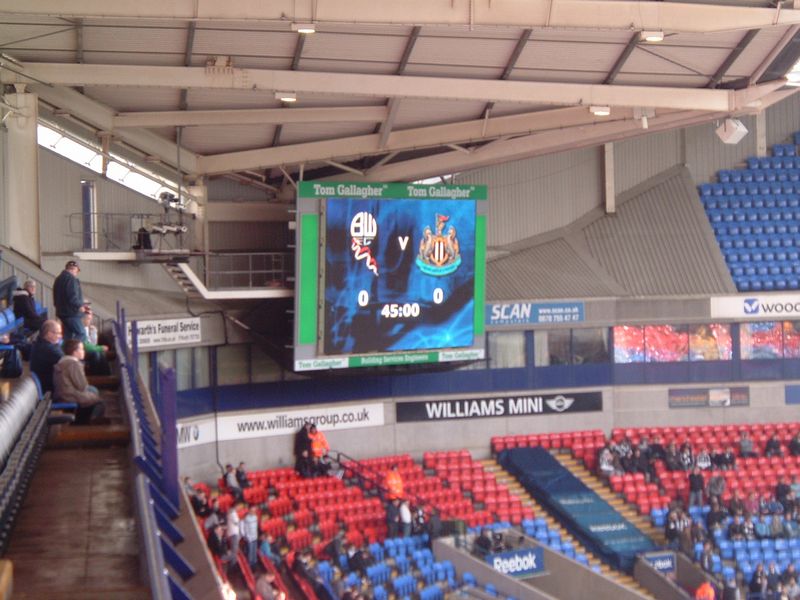 Bolton Wanderers - Newcastle United, Macron Stadium, Premier League, 01.03.2009 - 