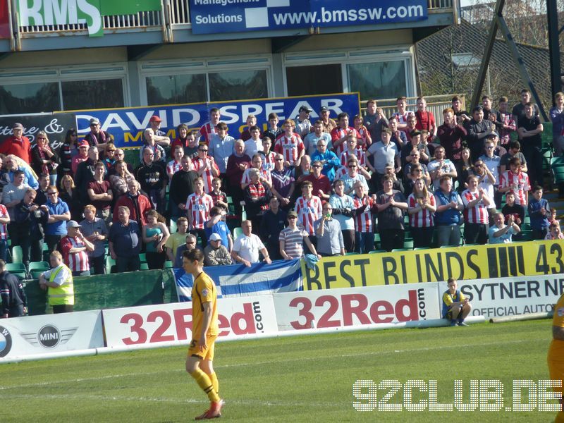 Newport County - Exeter City, Rodney Parade, League Two, 16.03.2014 - 